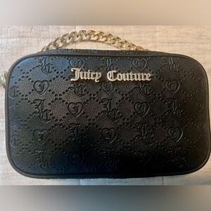 Juicy Couture Black Bag with Embossed Design